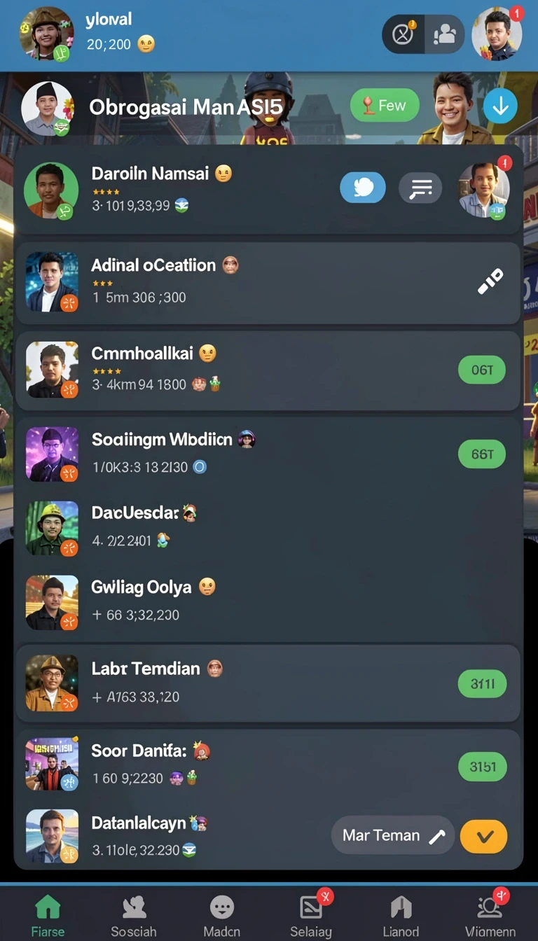 Galeri pratinjau visual bonanzagold build APK resmi terbaru